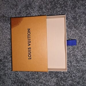 Louis Vuitton Orange Box with Blue Tab